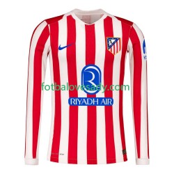 Atlético Madrid Muži Fotbalový dres Domácí 2025-2026 Dlouhý rukáv
