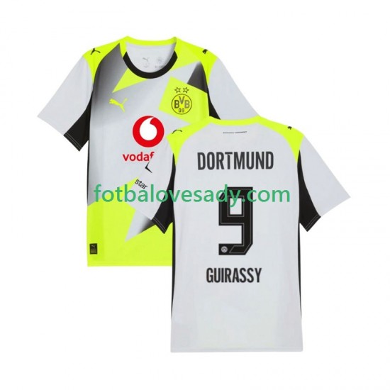 Borussia Dortmund Serhou Guirassy 9 Muži Fotbalový dres Venkovní 2025-2026 Krátký rukáv