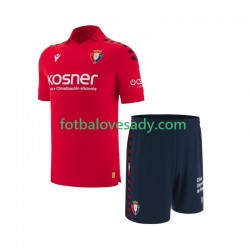 CA Osasuna Děti Fotbalový dres Domácí 2025-2026 Krátký rukáv