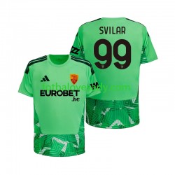 AS Řím Brankář Mile Svilar 99 Muži Fotbalový dres Domácí 2026-2027 Krátký rukáv