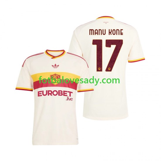 AS Řím Manu Kone 17 Muži Fotbalový dres Venkovní 2026-2027 Krátký rukáv