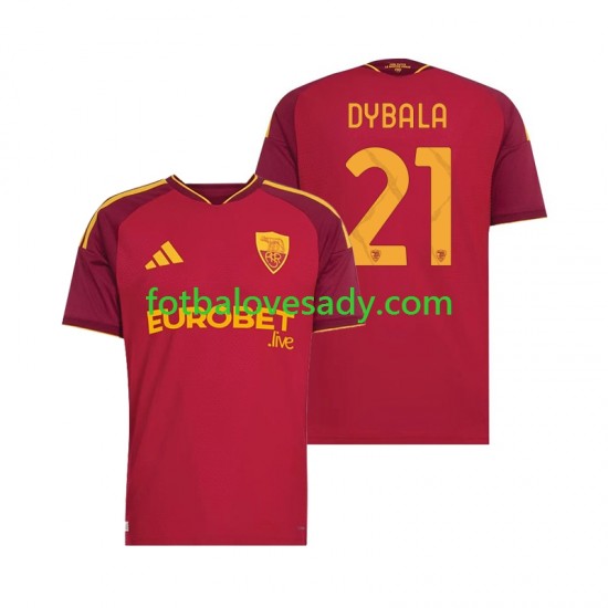 AS Řím Paulo Dybala 21 Muži Fotbalový dres Domácí 2026-2027 Krátký rukáv