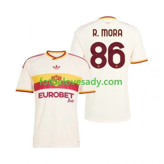 AS Řím Rodrigo Mora 86 Muži Fotbalový dres Venkovní 2026-2027 Krátký rukáv