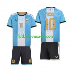 Argentina Lionel Messi 10 Special Děti Fotbalový dres Domácí 2026-2027 Krátký rukáv