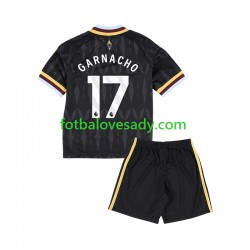 Aston Villa Alejandro Garnacho 17 Děti Fotbalový dres Venkovní 2026-2027 Krátký rukáv