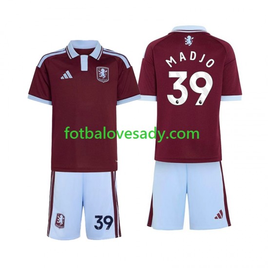 Aston Villa Brian Madjo 39 Děti Fotbalový dres Domácí 2026-2027 Krátký rukáv