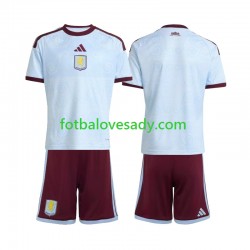 Aston Villa Děti Fotbalový dres Třetí 2026-2027 Krátký rukáv