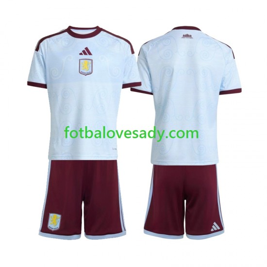 Aston Villa Děti Fotbalový dres Třetí 2026-2027 Krátký rukáv