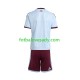 Aston Villa Děti Fotbalový dres Třetí 2026-2027 Krátký rukáv
