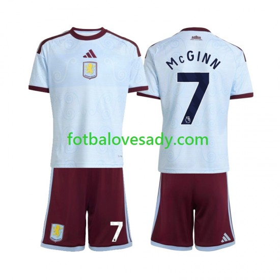 Aston Villa John McGinn 7 Děti Fotbalový dres Třetí 2026-2027 Krátký rukáv