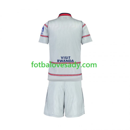 Atlético Madrid Děti Fotbalový dres Třetí 2026-2027 Krátký rukáv