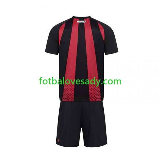 Bayer 04 Leverkusen Děti Fotbalový dres Domácí 2026-2027 Krátký rukáv