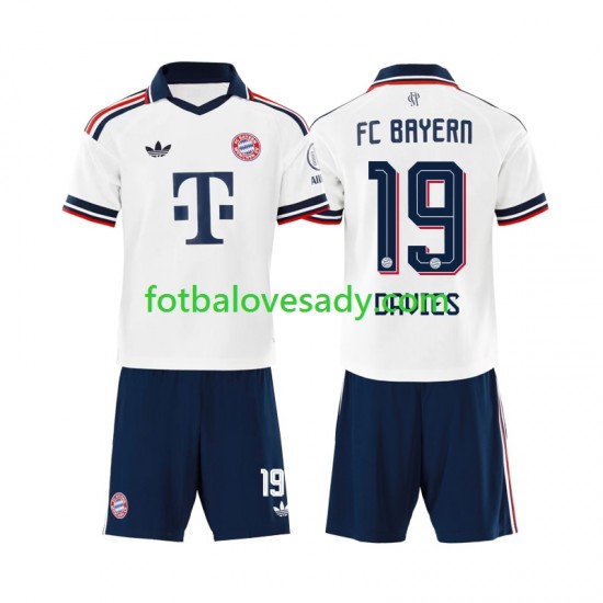 FC Bayern Mnichov Alphonso Davies 19 Děti Fotbalový dres Venkovní 2026-2027 Krátký rukáv