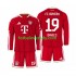 FC Bayern Mnichov Alphonso Davies 19 Děti Fotbalový dres Domácí 2026-2027 Dlouhý rukáv