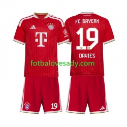 FC Bayern Mnichov Alphonso Davies 19 Děti Fotbalový dres Domácí 2026-2027 Krátký rukáv