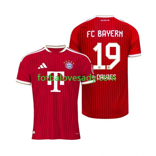 FC Bayern Mnichov Alphonso Davies 19 Muži Fotbalový dres Domácí 2026-2027 Krátký rukáv
