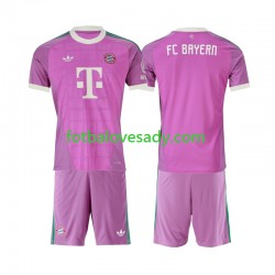 FC Bayern Mnichov Brankář Děti Fotbalový dres Třetí 2026-2027 Krátký rukáv