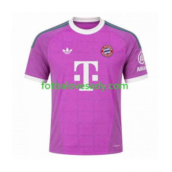 FC Bayern Mnichov Brankář Muži Fotbalový dres Třetí 2026-2027 Krátký rukáv