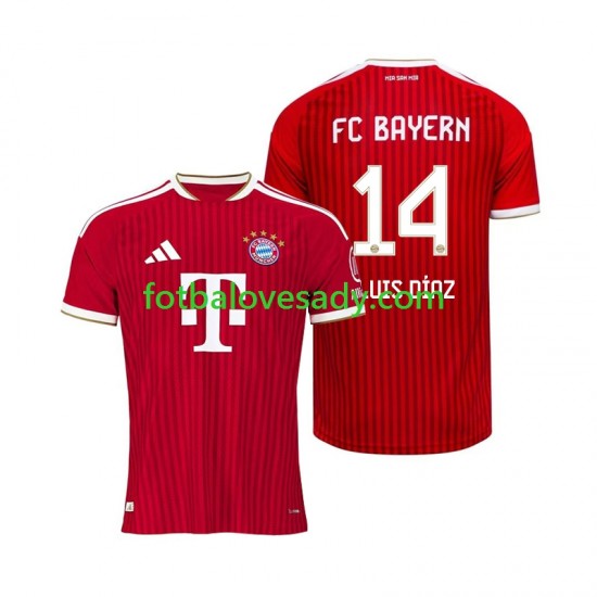 FC Bayern Mnichov Luis Diaz 14 Muži Fotbalový dres Domácí 2026-2027 Krátký rukáv