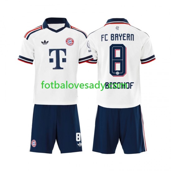 FC Bayern Mnichov Tom Bischof 8 Děti Fotbalový dres Venkovní 2026-2027 Krátký rukáv