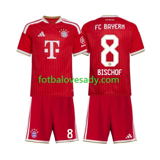 FC Bayern Mnichov Tom Bischof 8 Děti Fotbalový dres Domácí 2026-2027 Krátký rukáv