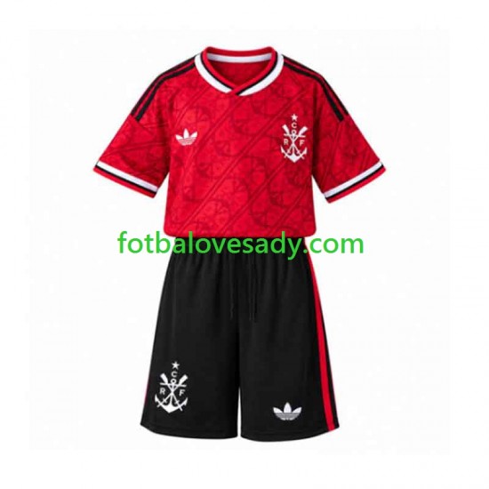 CR Flamengo Děti Fotbalový dres Třetí 2026-2027 Krátký rukáv