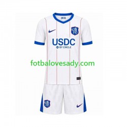 Chelsea Děti Fotbalový dres Třetí 2026-2027 Krátký rukáv