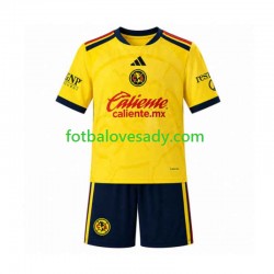 Club América Děti Fotbalový dres Domácí 2026-2027 Krátký rukáv