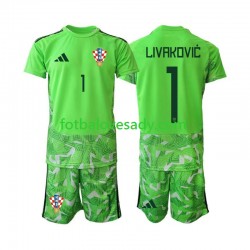 Chorvatsko Brankář Dominik Livakovic 25 Děti Fotbalový dres Domácí 2026-2027 Krátký rukáv