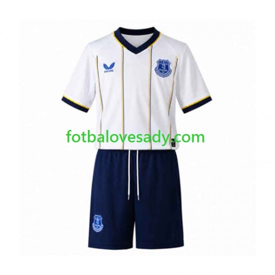 Everton Děti Fotbalový dres Venkovní 2026-2027 Krátký rukáv