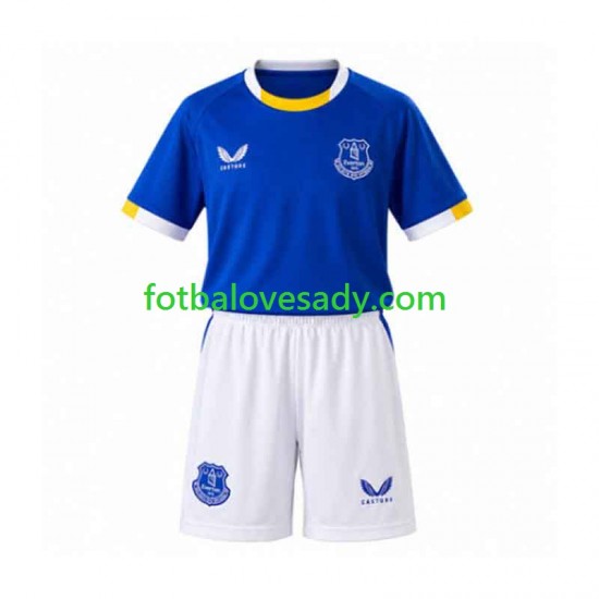 Everton Děti Fotbalový dres Domácí 2026-2027 Krátký rukáv