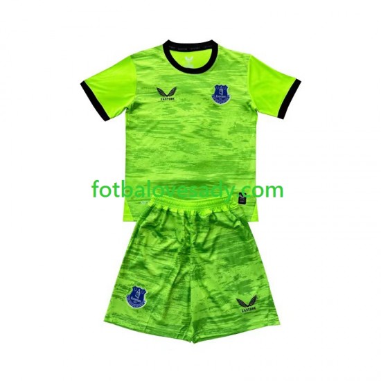 Everton Brankář Děti Fotbalový dres Domácí 2026-2027 Krátký rukáv