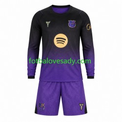 FC Barcelona Děti Fotbalový dres Venkovní 2026-2027 Dlouhý rukáv