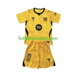 FC Barcelona Brankář Dominik Livakovic 25 Děti Fotbalový dres Čtvrtý 2026-2027 Krátký rukáv