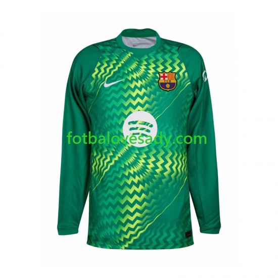 FC Barcelona Brankář Muži Fotbalový dres Domácí 2026-2027 Dlouhý rukáv