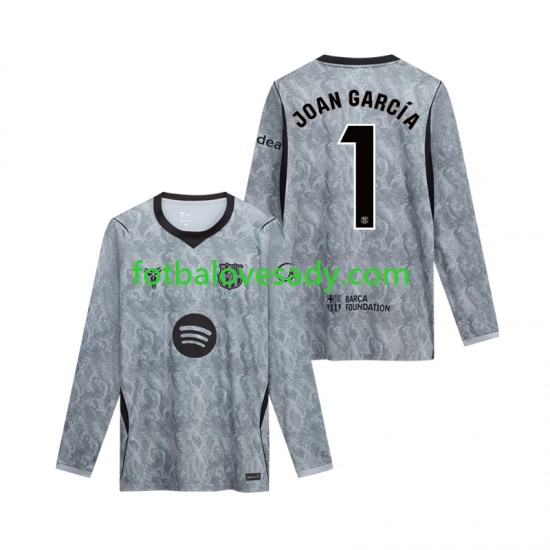 FC Barcelona Brankář Joan Garcia 1 Muži Fotbalový dres Venkovní 2026-2027 Dlouhý rukáv
