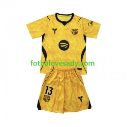 FC Barcelona Brankář Wojciech Szczesny 13 Děti Fotbalový dres Čtvrtý 2026-2027 Krátký rukáv
