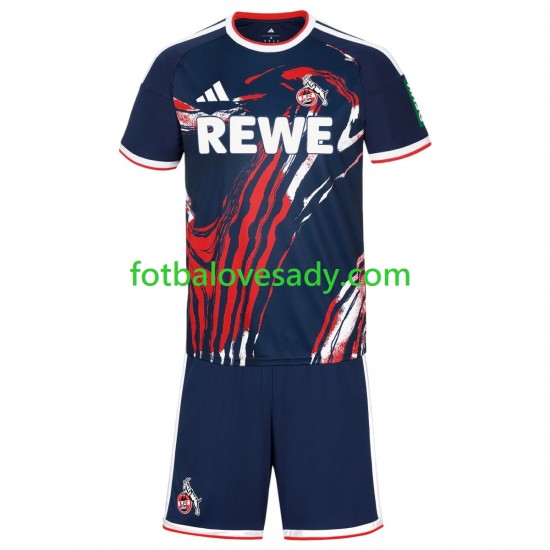 FC Köln Děti Fotbalový dres Venkovní 2026-2027 Krátký rukáv
