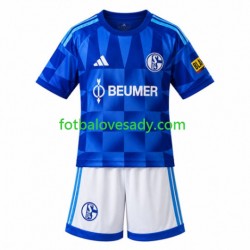 Schalke 04 FC Děti Fotbalový dres Domácí 2026-2027 Krátký rukáv
