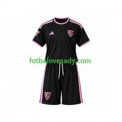 Sevilla FC Děti Fotbalový dres Třetí 2026-2027 Krátký rukáv