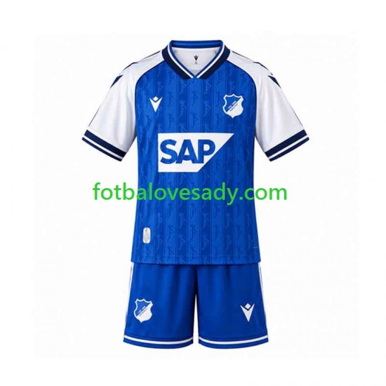 Hoffenheim Děti Fotbalový dres Domácí 2026-2027 Krátký rukáv