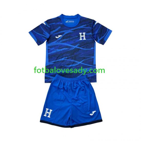 Honduras 2026 Děti Fotbalový dres Čtvrtý Krátký rukáv
