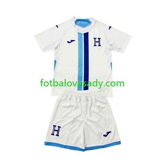 Honduras 2026 Děti Fotbalový dres Domácí Krátký rukáv