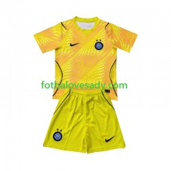 Inter Milán Brankář Děti Fotbalový dres Domácí 2026-2027 Krátký rukáv