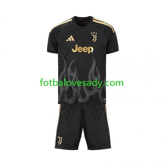 Juventus Děti Fotbalový dres Třetí 2026-2027 Krátký rukáv