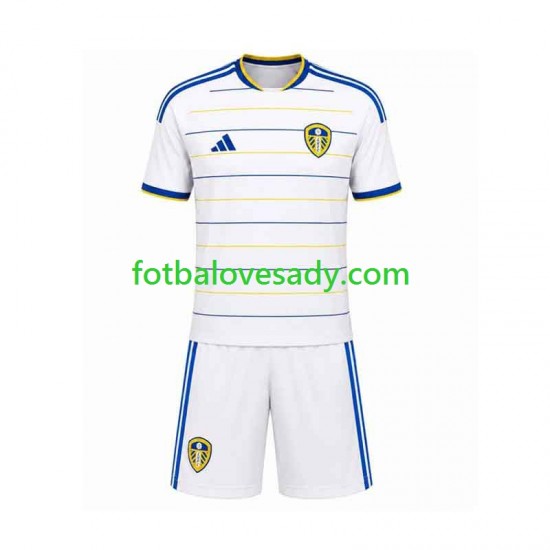Leeds United Děti Fotbalový dres Domácí 2026-2027 Krátký rukáv