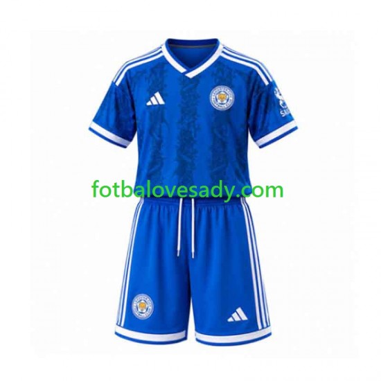 Leicester City Děti Fotbalový dres Domácí 2026-2027 Krátký rukáv