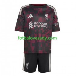 Liverpool Děti Fotbalový dres Třetí 2026-2027 Krátký rukáv