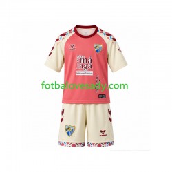 Málaga CF Děti Fotbalový dres Venkovní 2026-2027 Krátký rukáv