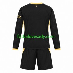 Manchester City Děti Fotbalový dres Venkovní 2026-2027 Dlouhý rukáv